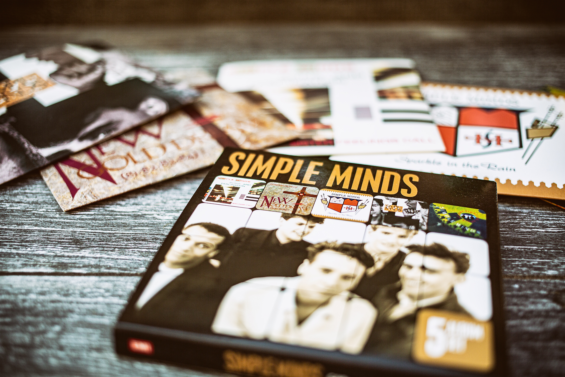 Simple Minds 5 CD Box Set